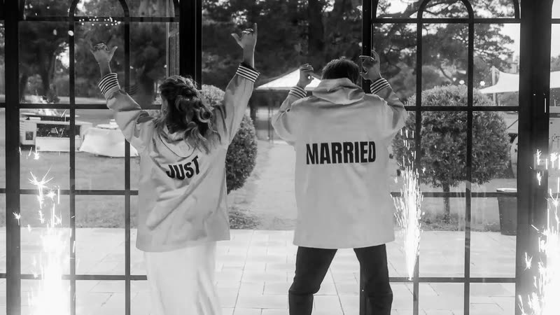 Just married